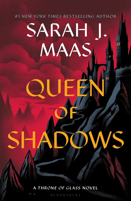 Cover of the book 'Queen of Shadows by Sarah J. Maas'.