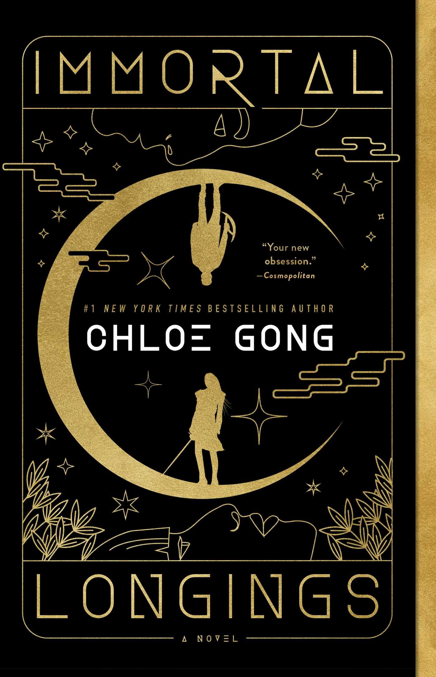 Cover of the book 'Immortal Longings by Chloe Gong'.