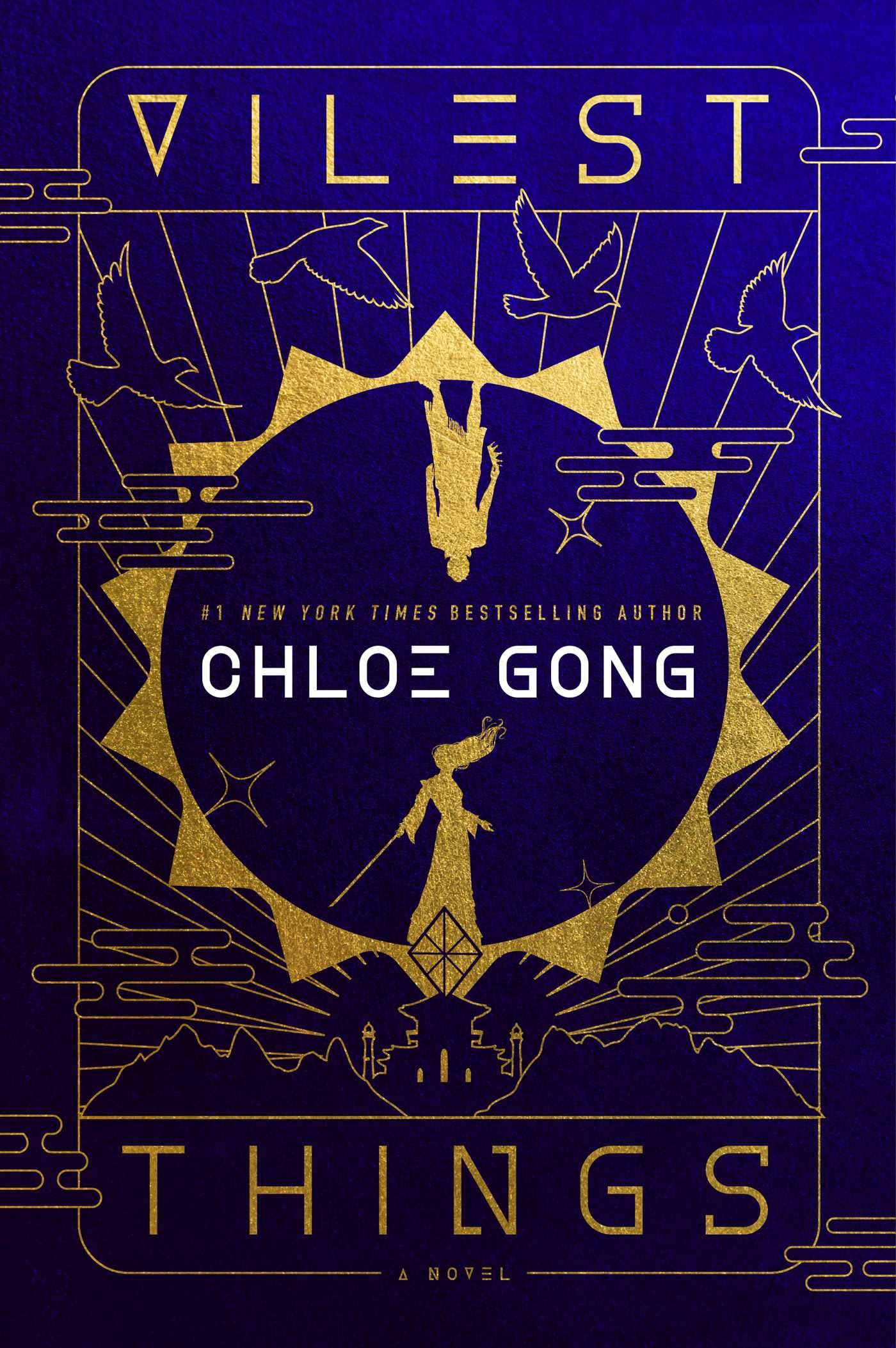 Cover of the book 'Vilest Things by Chloe Gong'.