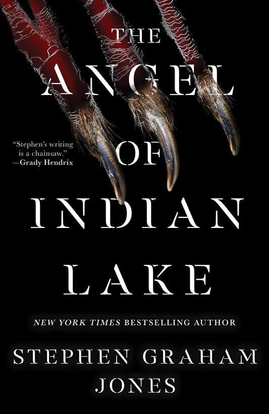 Cover of the book 'The Angel of Indian Lake by Stephen Graham Jones'.