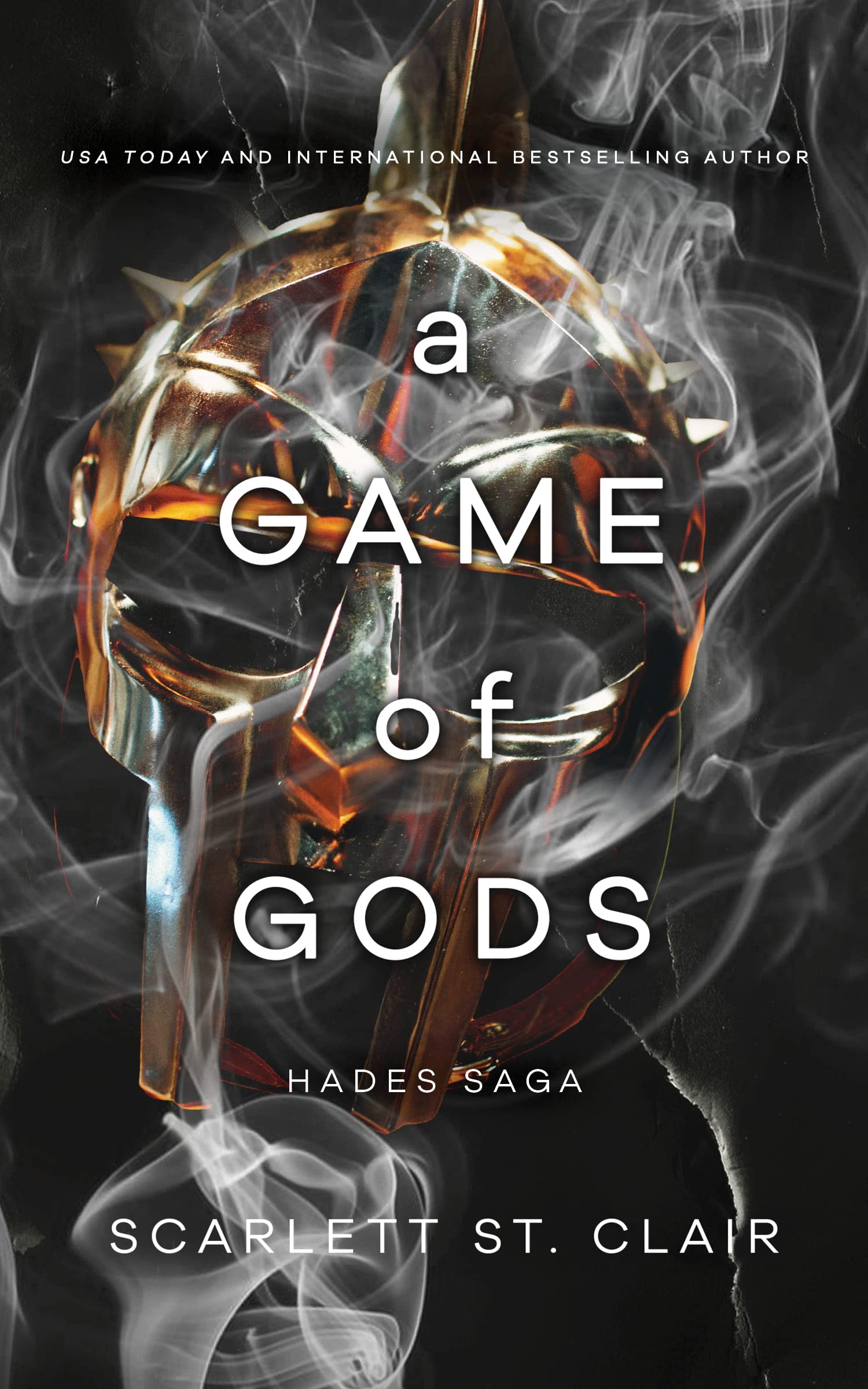 Cover of the book 'A Game of Gods by Scarlett St. Clair'.