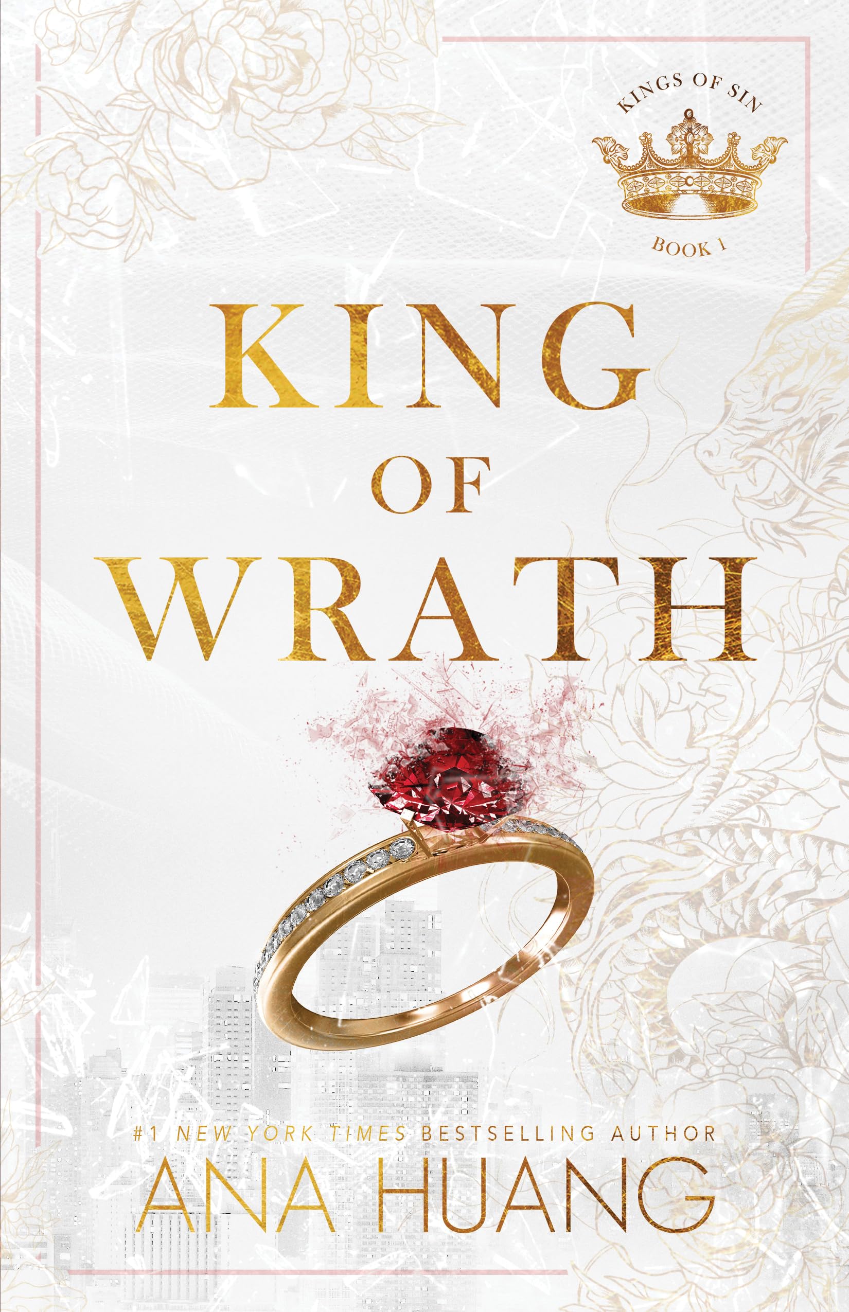 Cover of the book 'King of Wrath by Ana Huang'.