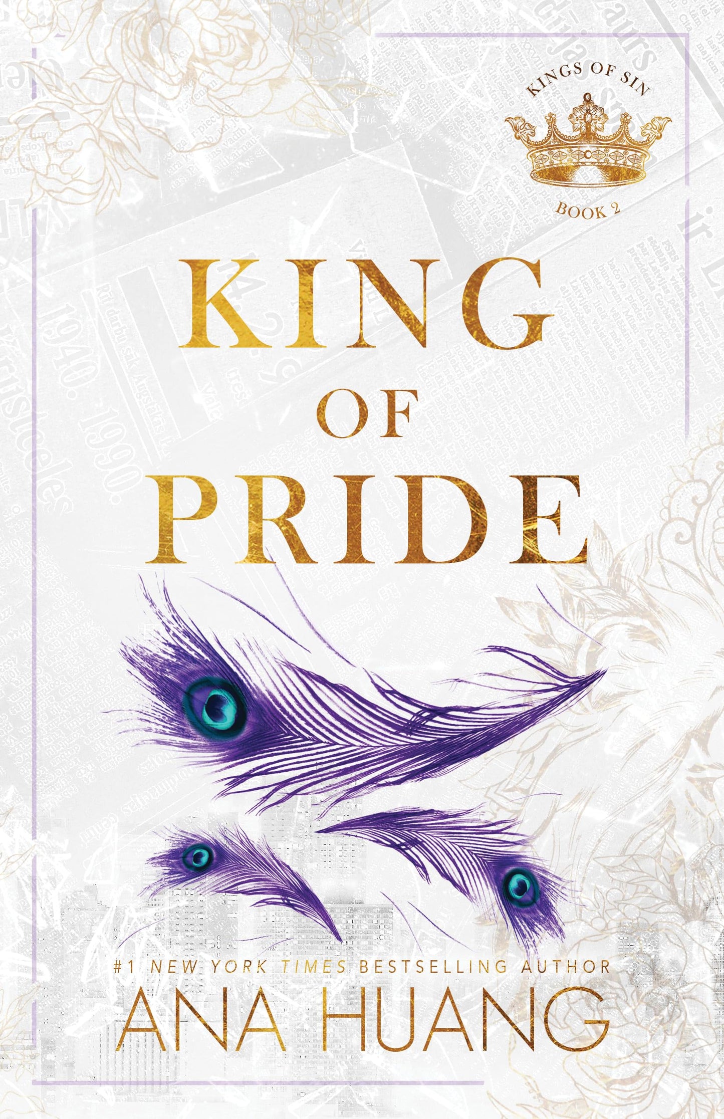 Cover of the book 'King of Pride by Ana Huang'.