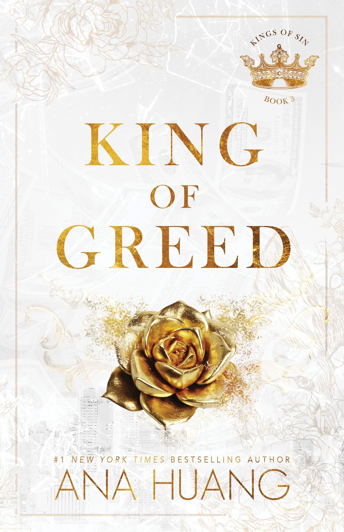 Cover of the book 'King of Greed by Ana Huang'.