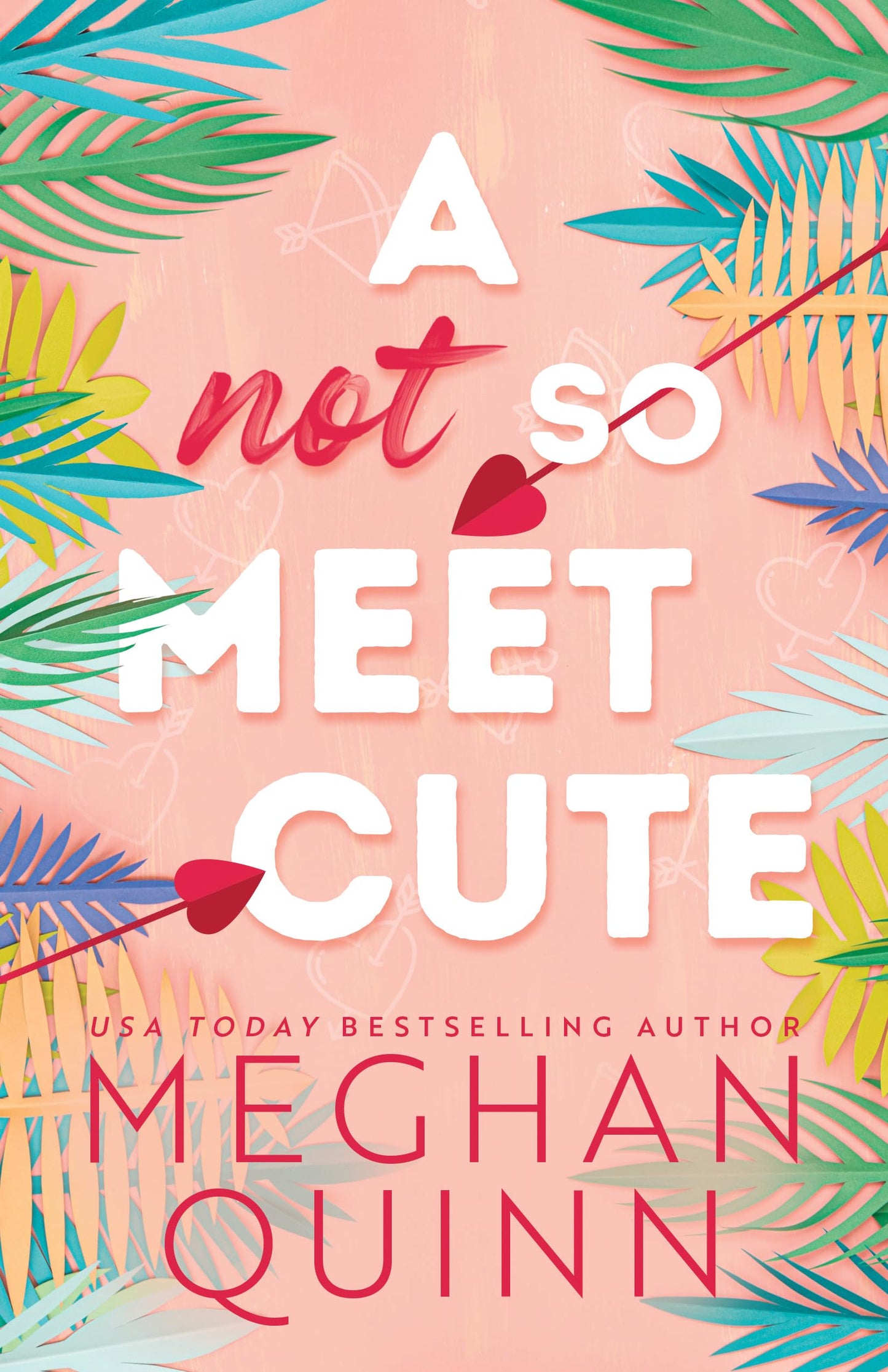 Cover of the book 'A Not So Meet Cute by Meghan Quinn'.