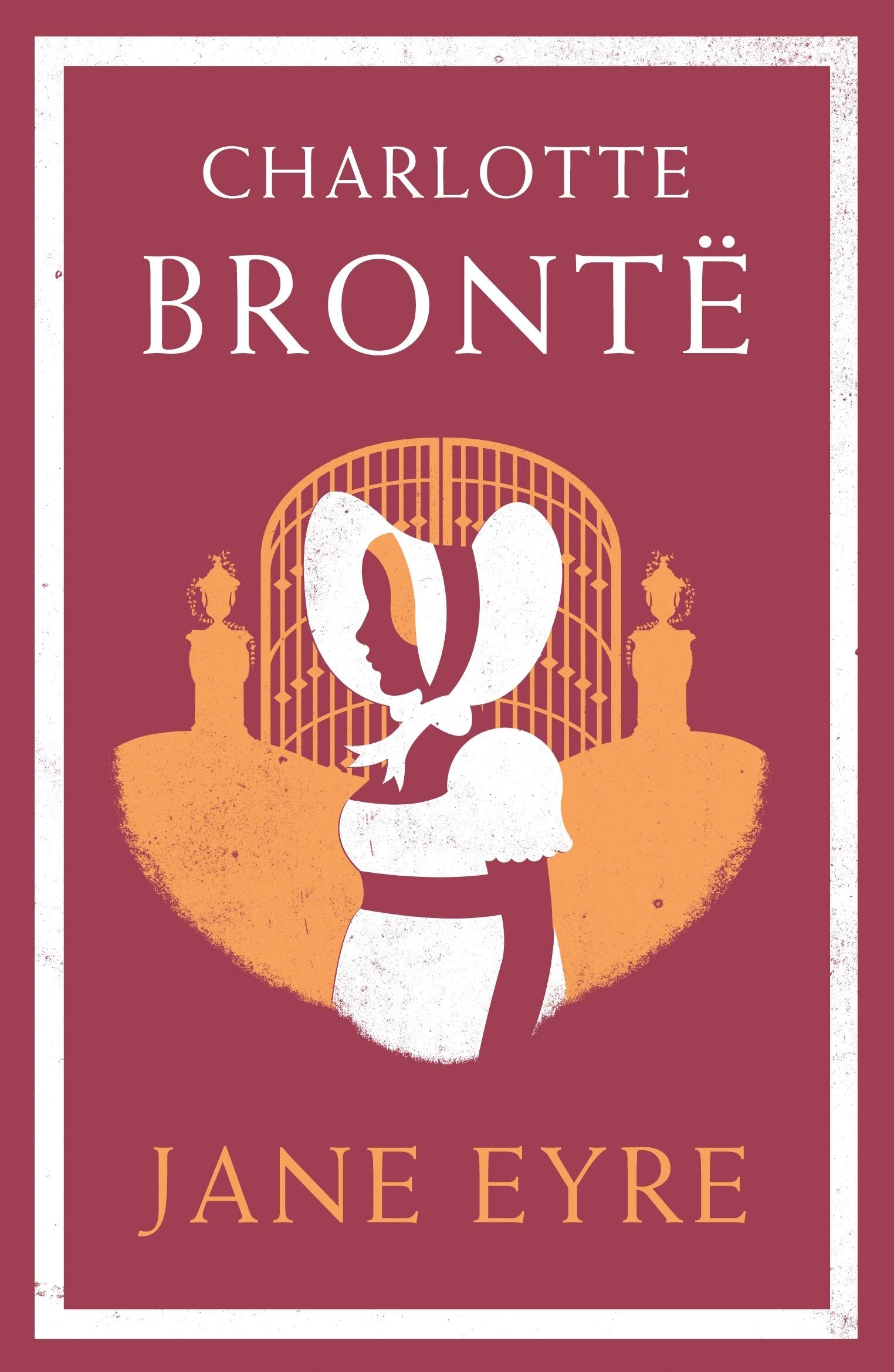 Cover of the book 'Jane Eyre by Charlotte Bronte'.