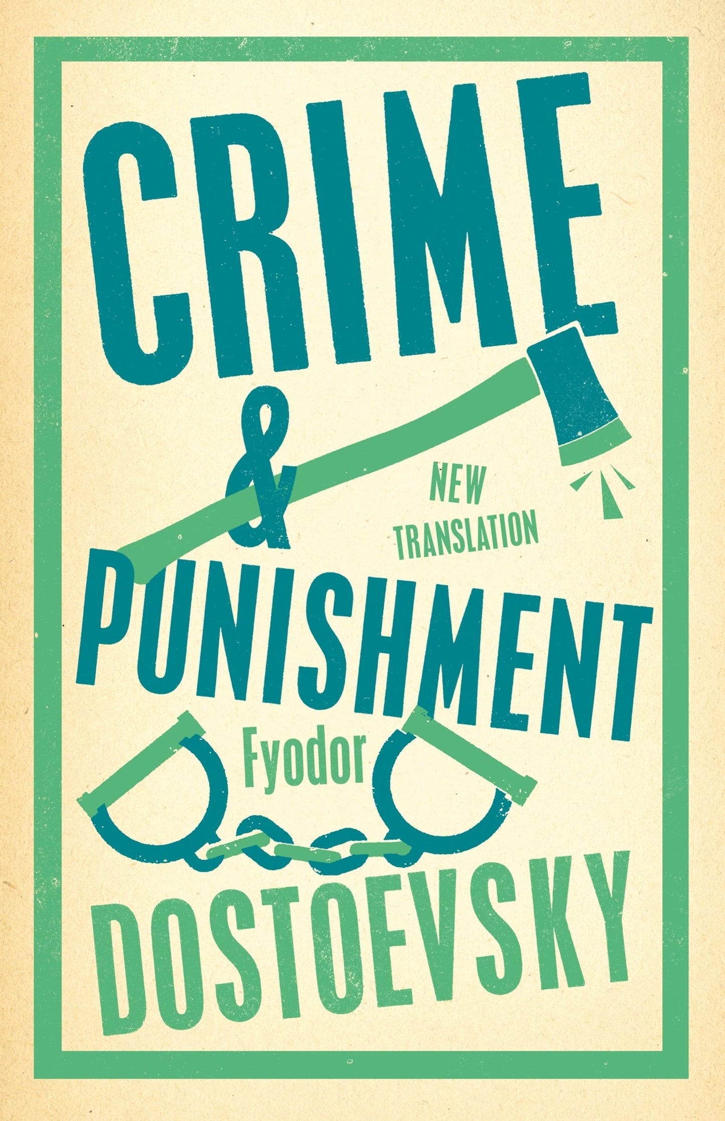 Cover of the book 'Crime and Punishment by Fyodor Dostoevsky'.