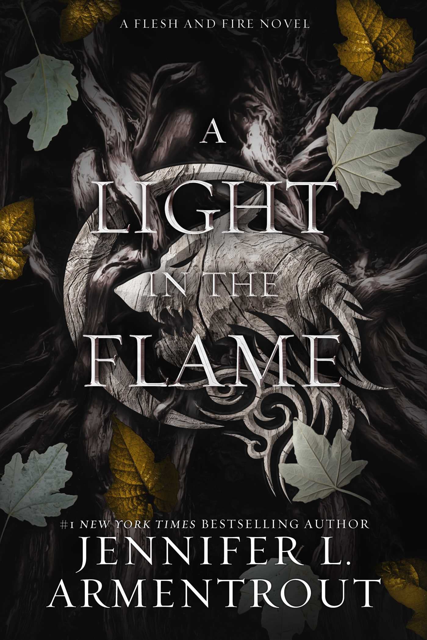 Cover of the book 'A Light in the Flame by Jennifer L. Armentrout'.