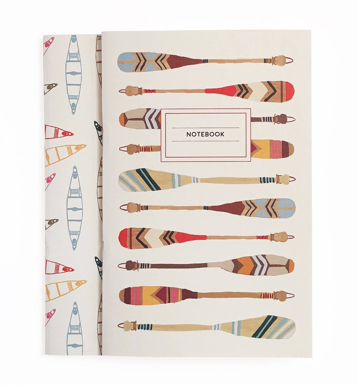 Canoe & paddle notebooks (2-pack)