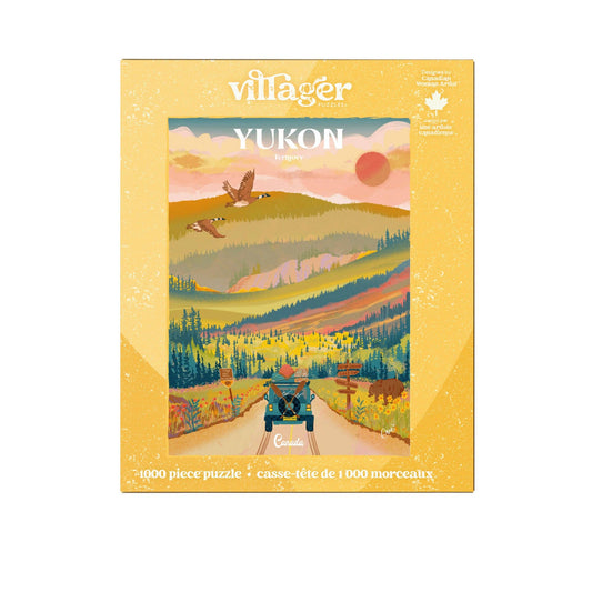 Yukon road trip | 1000-piece puzzle | designed in Canada (coming soon)