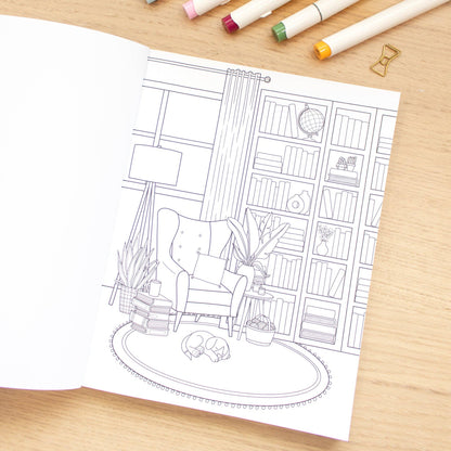 Express Your Shelf colouring book