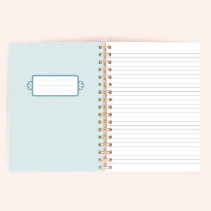 Spring blooms spiral notebook | 150 lined pages