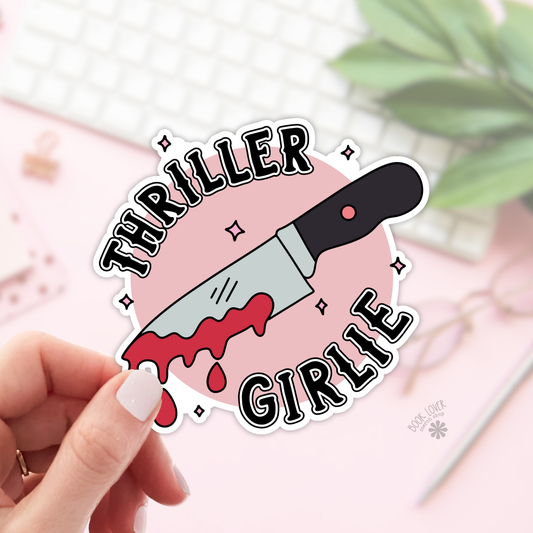 Thriller girlie sticker