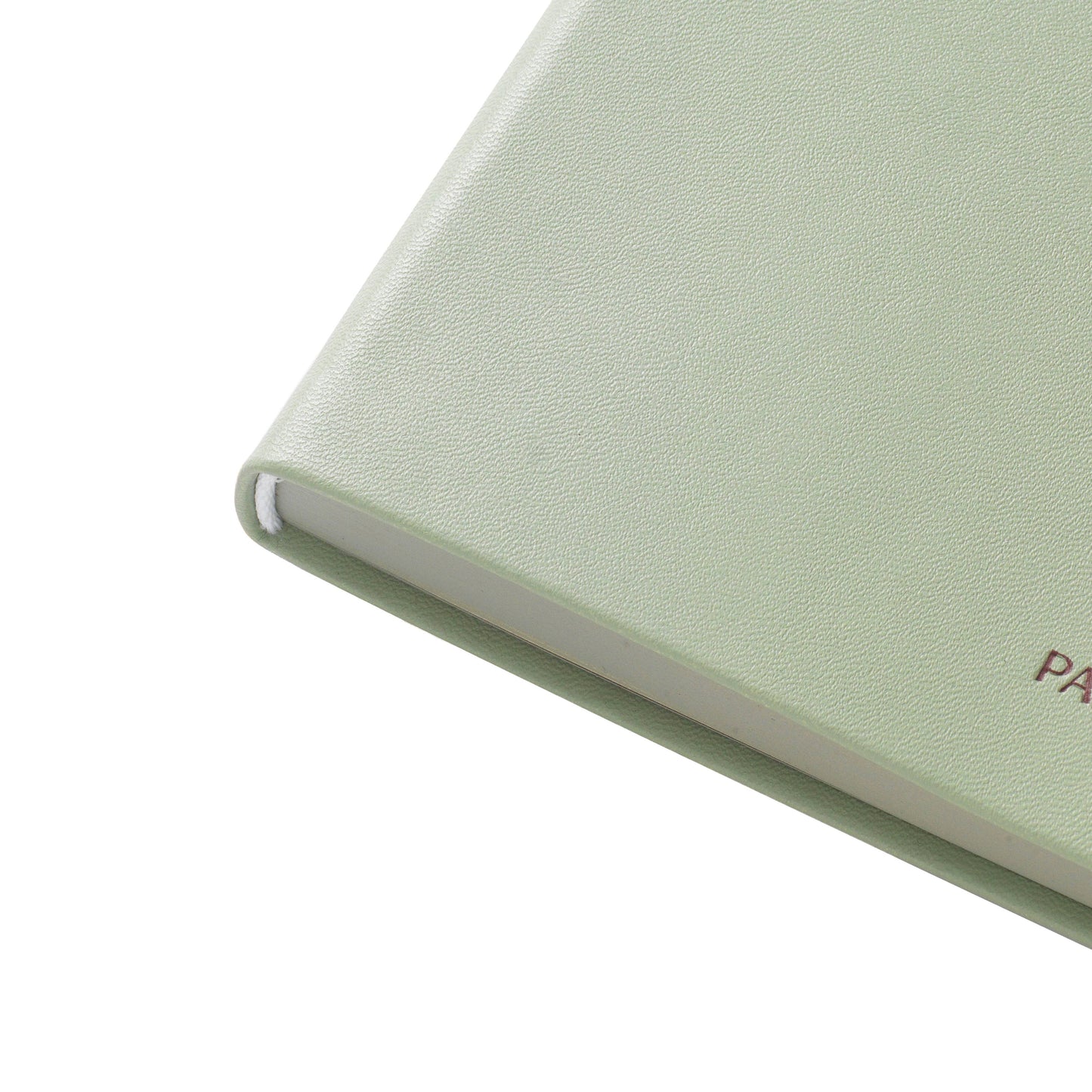 Lined notebook, A5 PU softcover - moss & ink (coming soon)