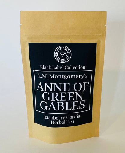 Anne of Green Gables inspired raspberry cordial herbal tea