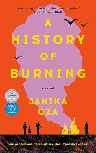 A History of Burning by Janika Oza