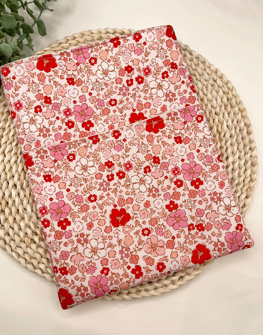 Retro bloom book sleeve