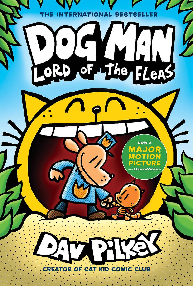 Dog Man: Lord of the Fleas: A Graphic Novel #5 by Dav Pilkey