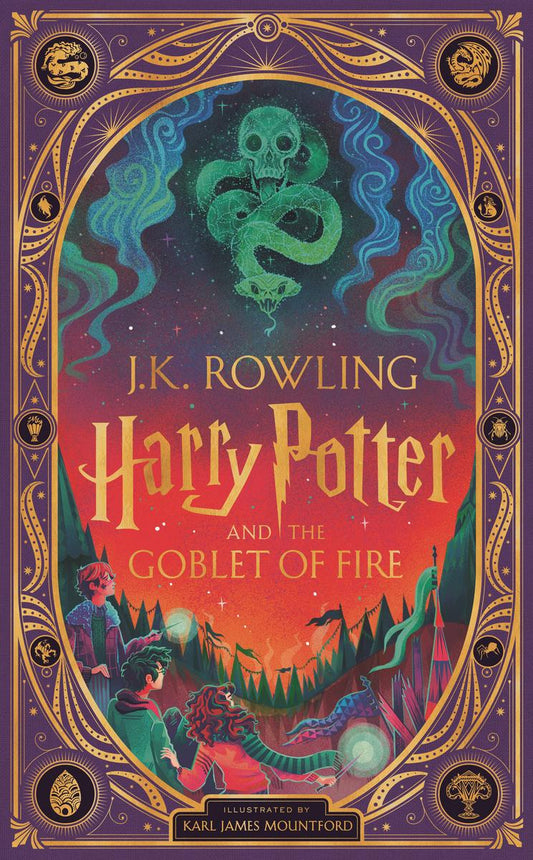 Harry Potter and the Goblet of Fire (Interactive Illustrated Edition) by J K Rowling, Karl James Mountford & Jess Tice-Gilbert