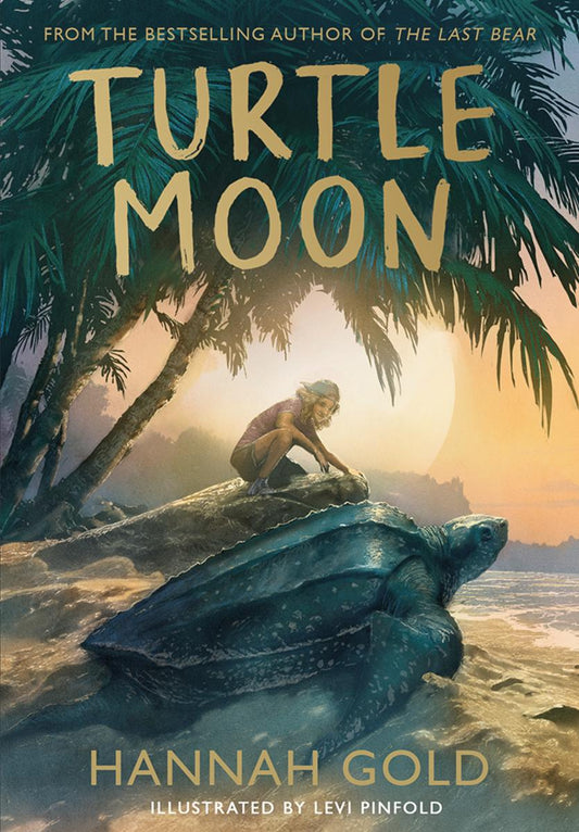 Turtle Moon by Hannah Gold illustrated by Levi Pinfold