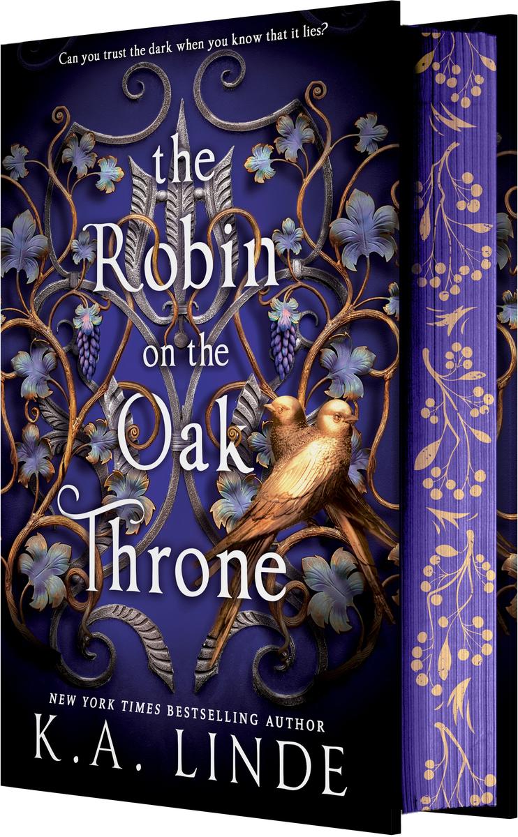 The Robin on the Oak Throne Deluxe Limited Edition by K.A. Linde