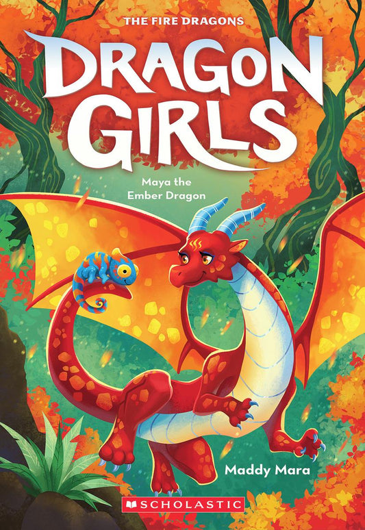 Maya the Ember Dragon (Dragon Girls #18) by Maddy Mara