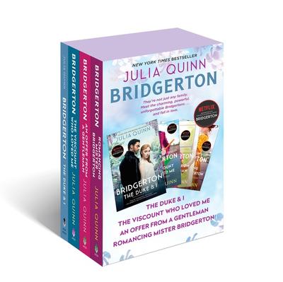 Bridgerton Boxed Set 1-4: The Duke and I/The Viscount Who Loved Me/An Offer from a Gentleman/Romancing Mister Bridgerton by Julia Quinn