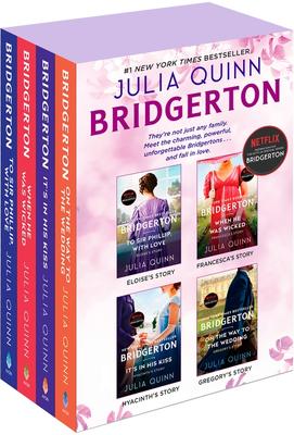 Bridgerton Boxed Set 5-8: To Sir Phillip, With Love / When He Was Wicked / It's in His Kiss / On the Way to the Wedding by Julia Quinn
