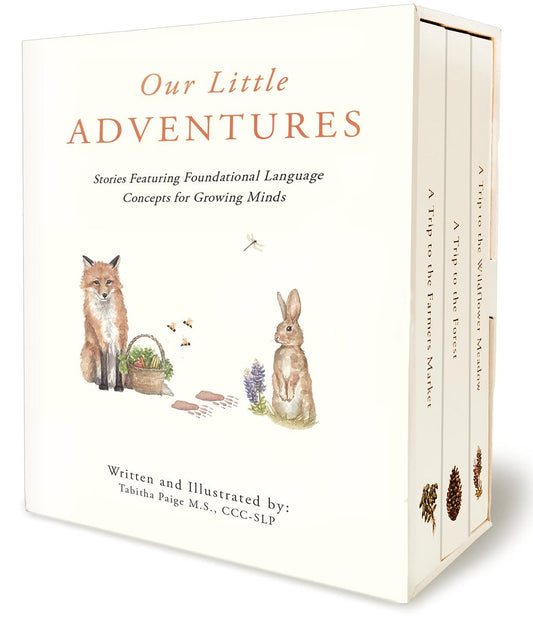 Our Little Adventures: Stories Featuring Foundational Language Concepts for Growing Minds by Tabitha Paige & Tate Co Paige
