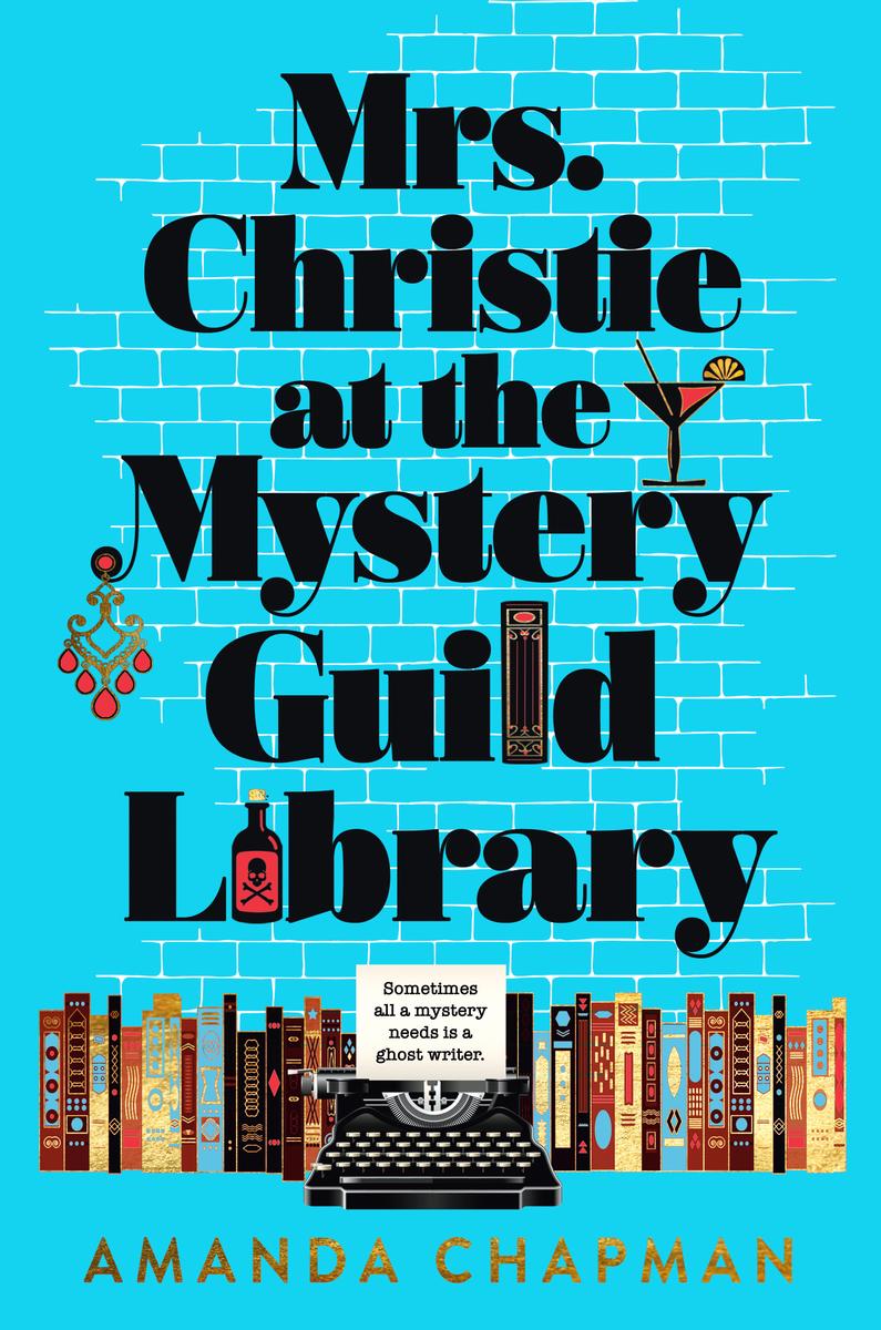 Mrs. Christie at the Mystery Guild Library by Amanda Chapman