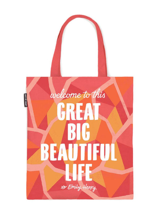 Emily Henry: Great Big Beautiful Life tote