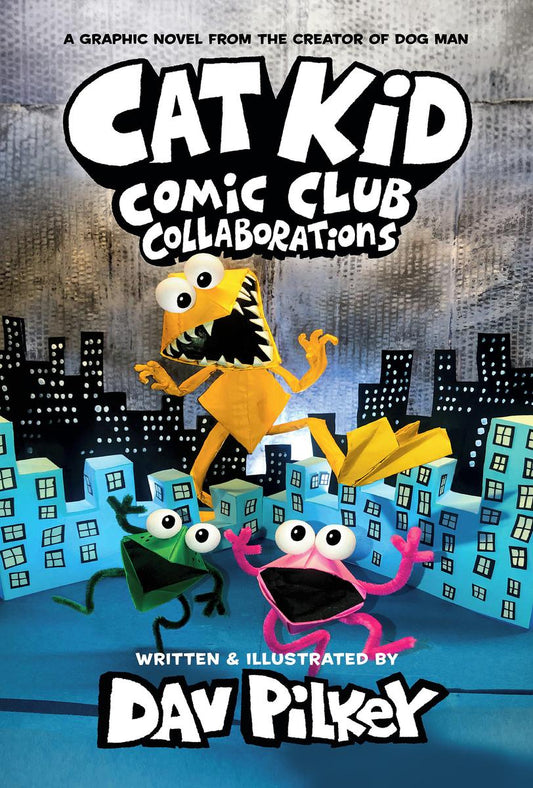 Cat Kid Comic Club: Collaborations #4 by Dav Pilkey