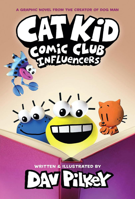 Cat Kid Comic Club: Influencers #5 by Dav Pilkey