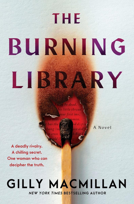 The Burning Library by Gilly Macmillan (Preorder)