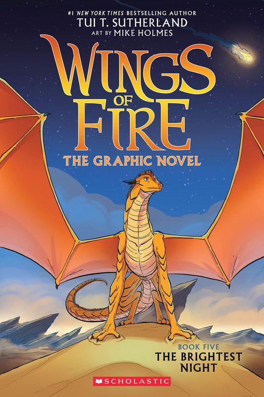 Wings of Fire: The Brightest Night: A Graphic Novel (Wings of Fire Graphic Novel #5) by Tui T Sutherland & Mike Holmes