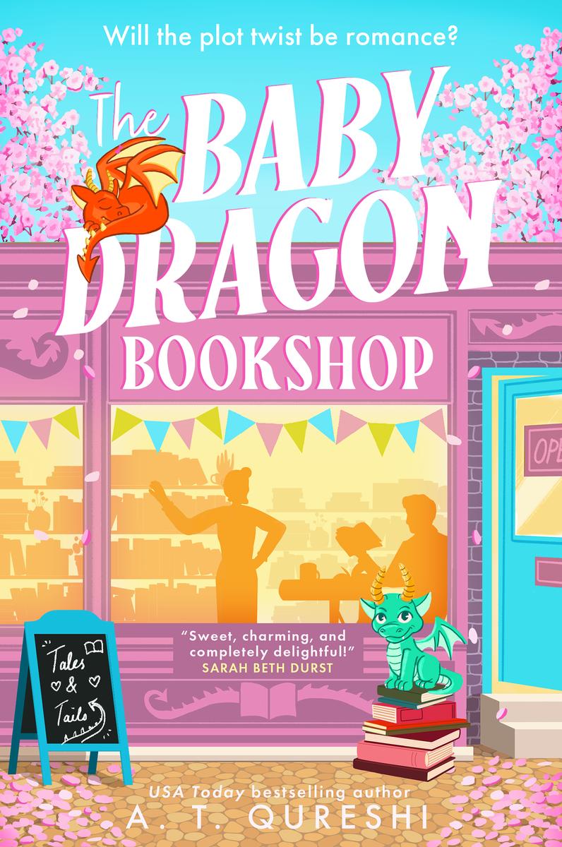 The Baby Dragon Bookshop by A.T. Qureshi