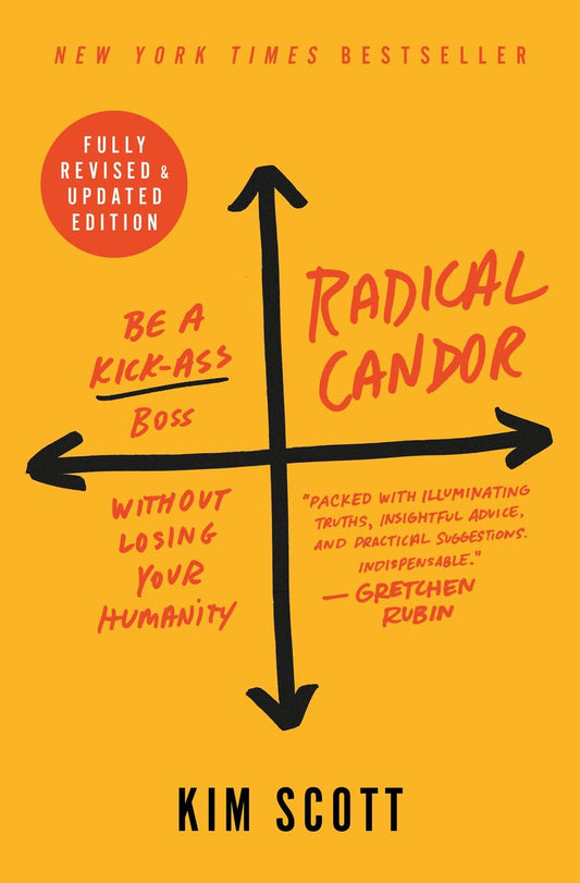 Radical Candor: Fully Revised & Updated Edition: Be a Kick-Ass Boss Without Losing Your Humanity by Kim Scott