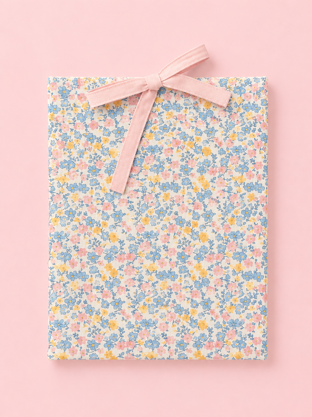 Pastel blooms book sleeve