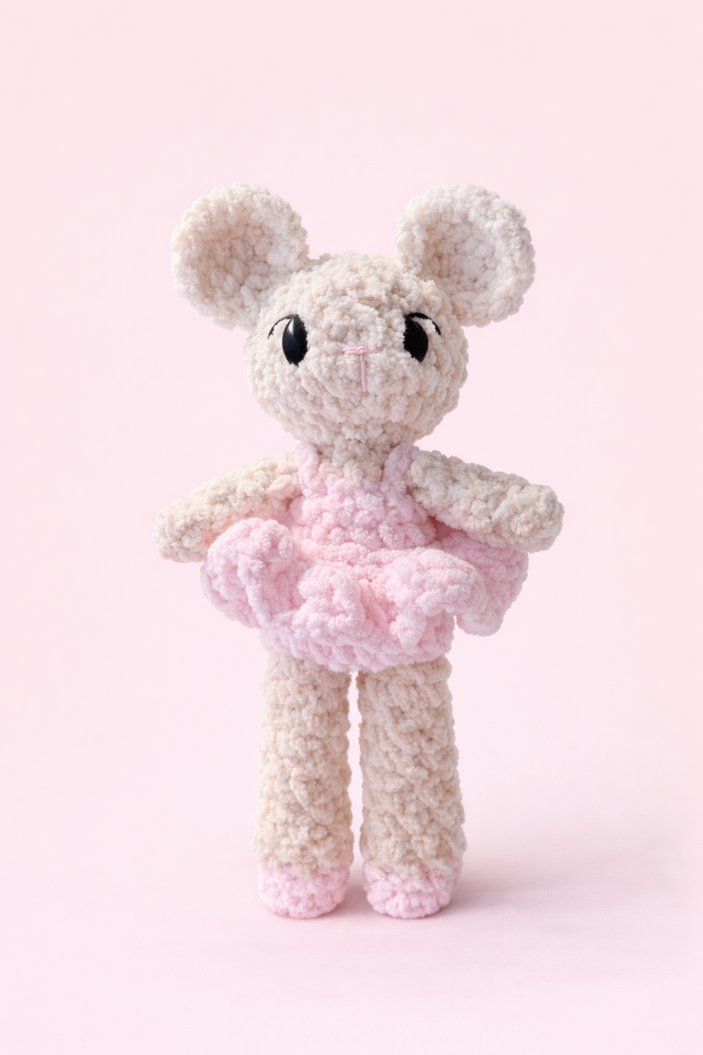Ballerina mouse plushie