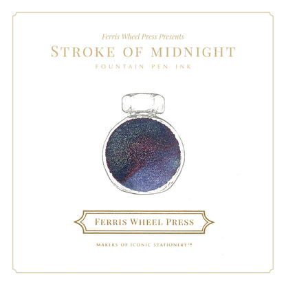 38ml Stroke of Midnight ink - Ferris Wheel Press