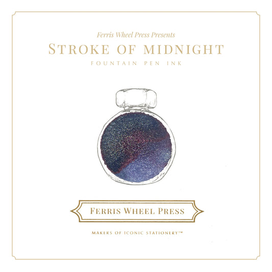 38ml Stroke of Midnight ink - Ferris Wheel Press