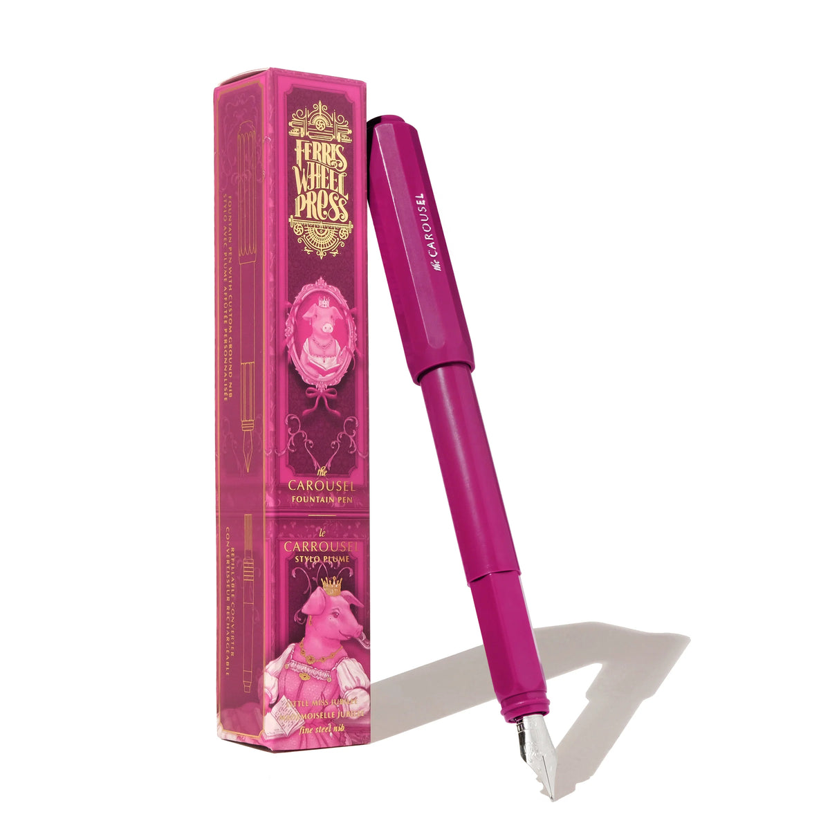 The Carousel fine nib fountain pen - Ferris Wheel Press