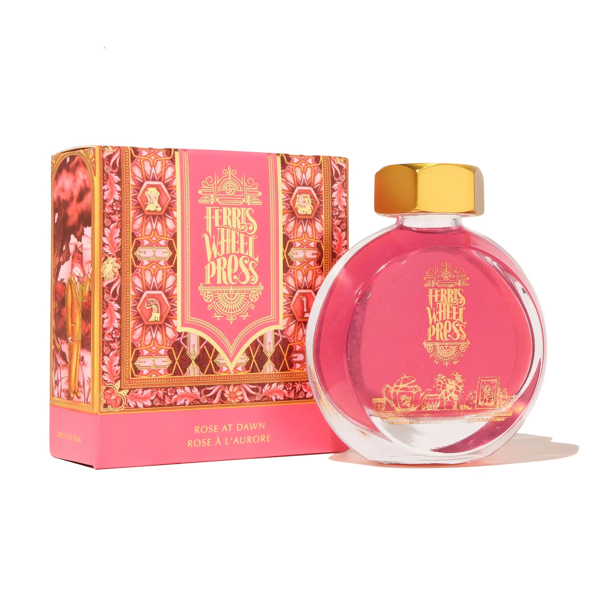 38ml Rose at Dawn ink - Ferris Wheel Press