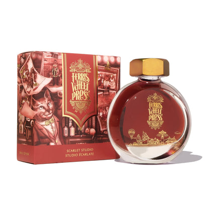 38ml Scarlet Studio ink - Ferris Wheel Press