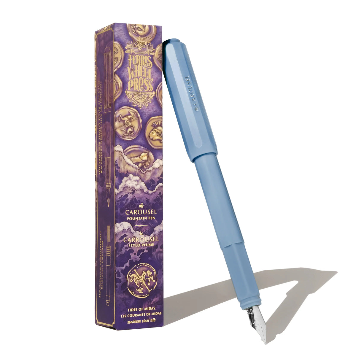 The Carousel fine nib fountain pen - Ferris Wheel Press