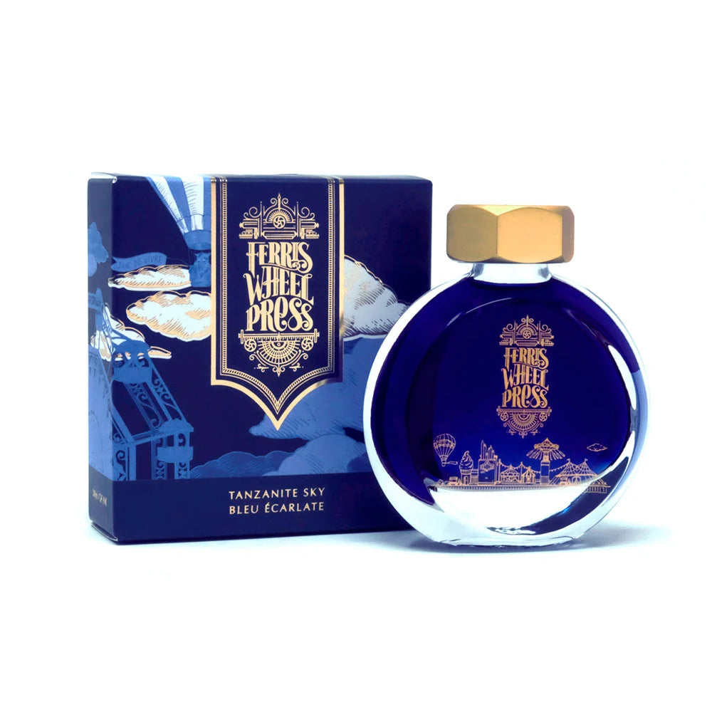 38ml Tanzanite Sky ink - Ferris Wheel Press