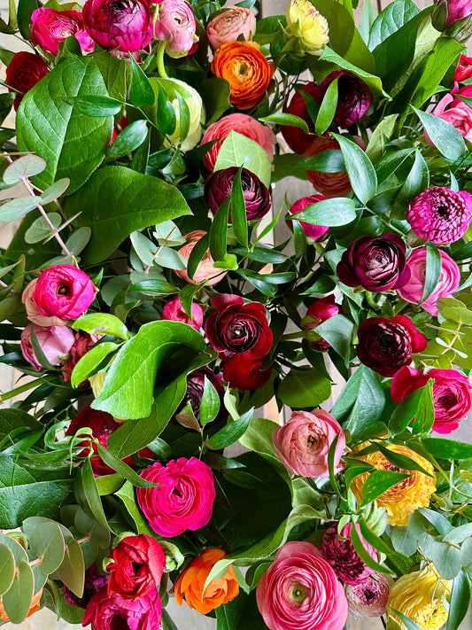 Farm fresh bouquet - Nottawa Cottage Bookstore x Bloom & Spade
