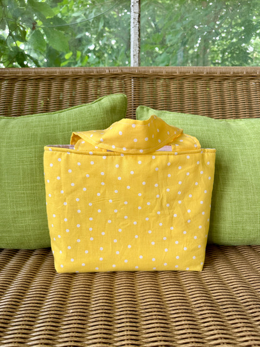 The cottage tote book sleeve LG