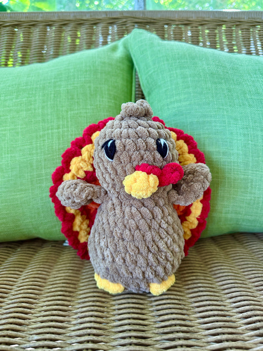 Maple the turkey plushie