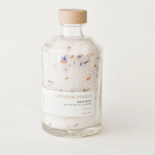 Lavender vanilla bath salts